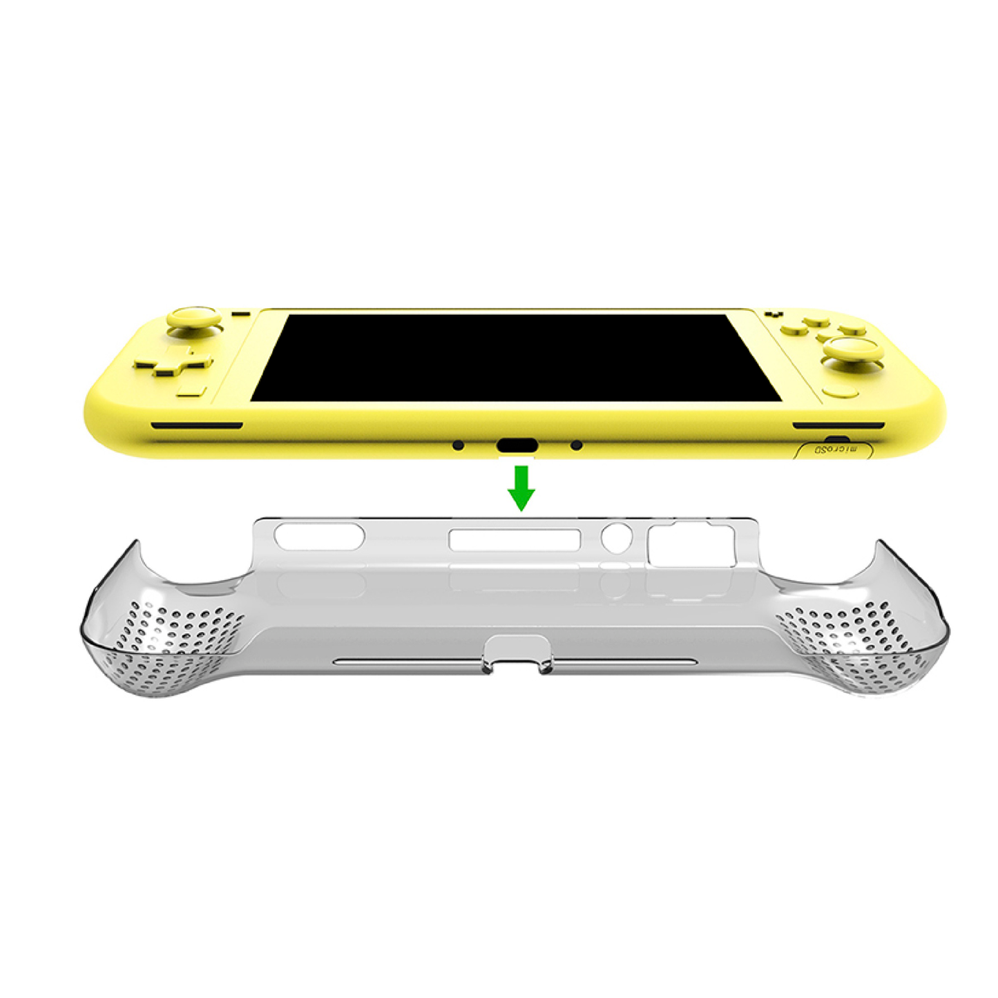 Acrílico Protector para Switch Lite Turquesa - Crazygames