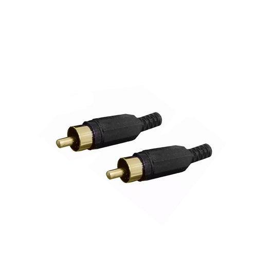 Conector Terminal Tipo RCA MACHO Pack 2 unidades MA-5951