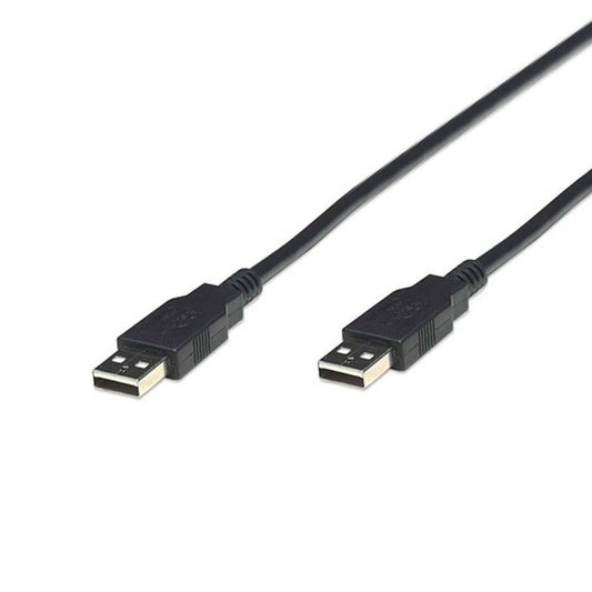 Cable Usb 2.0 Macho A Macho 480 Mbps, 1.8 Mts Manhattan