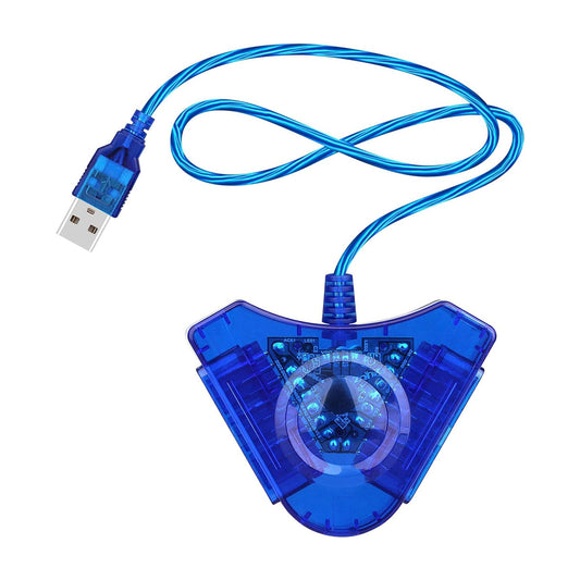 Adaptador Convertidor Compatible Con Mando Ps2 A Usb
