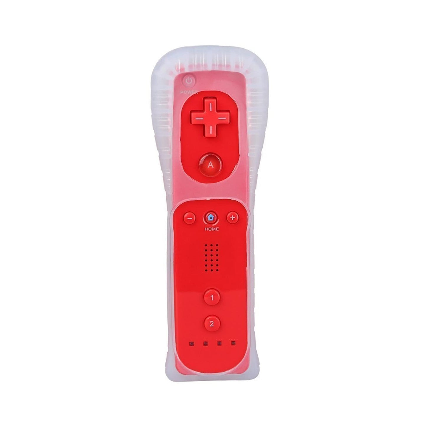 Control Remoto Y Nunchuck Para WII Rojo