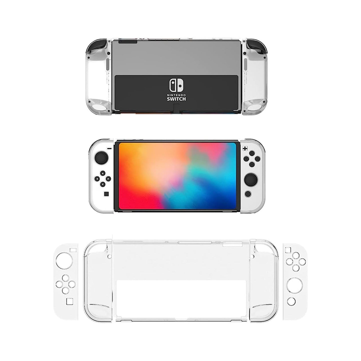 Acrílico Transparente Desmontable compatible Switch Oled
