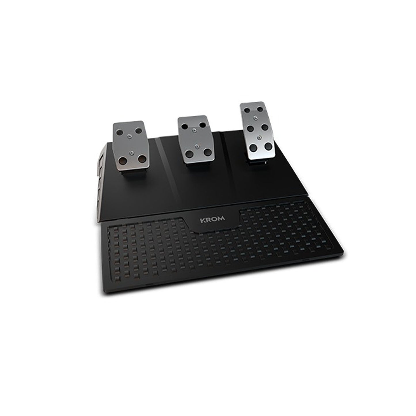 Kit Volante y Pedales Gamer Krom K-wheel Pro Multiplatafoma*