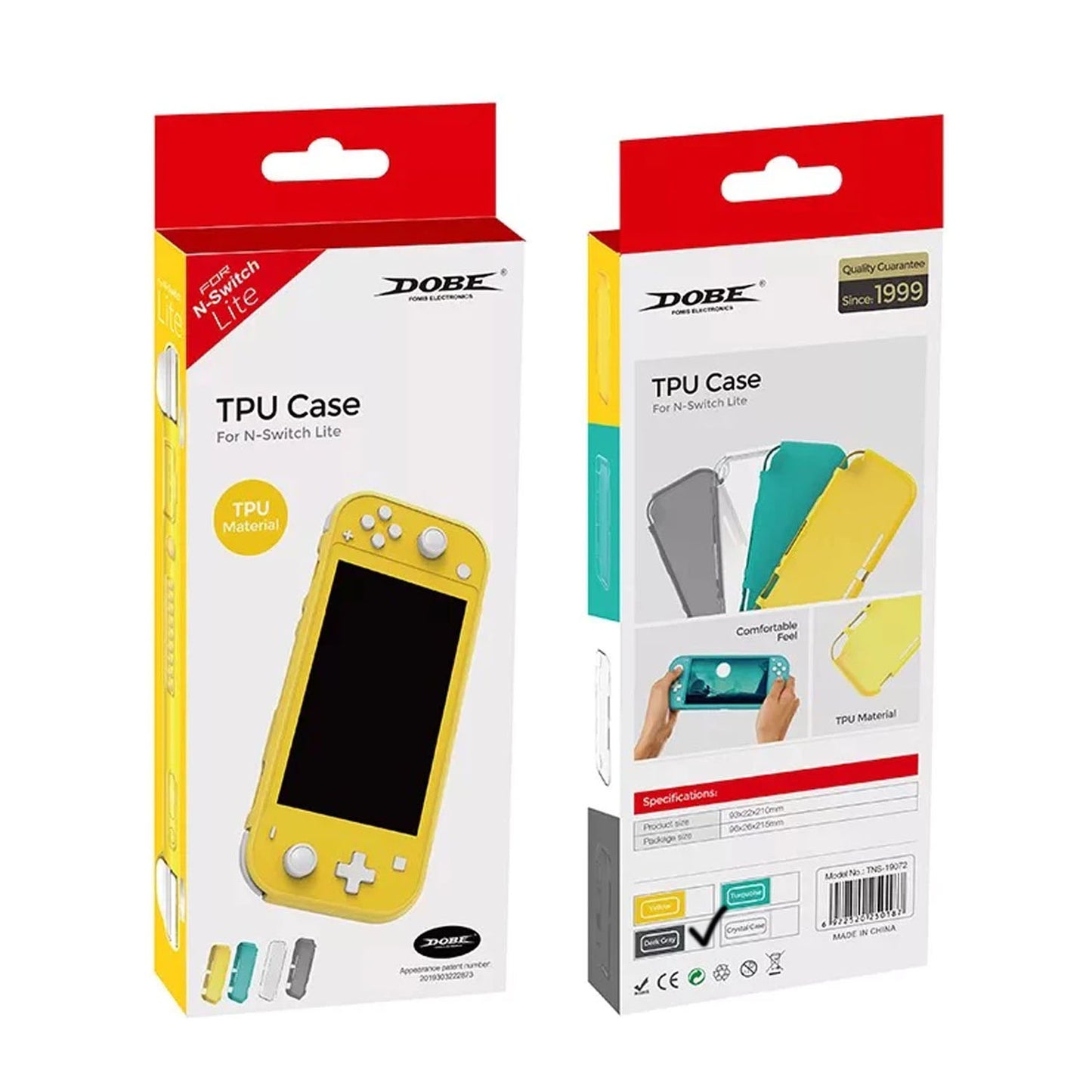 TPU Protector Silicona Para Switch Lite Gris TNS-19072