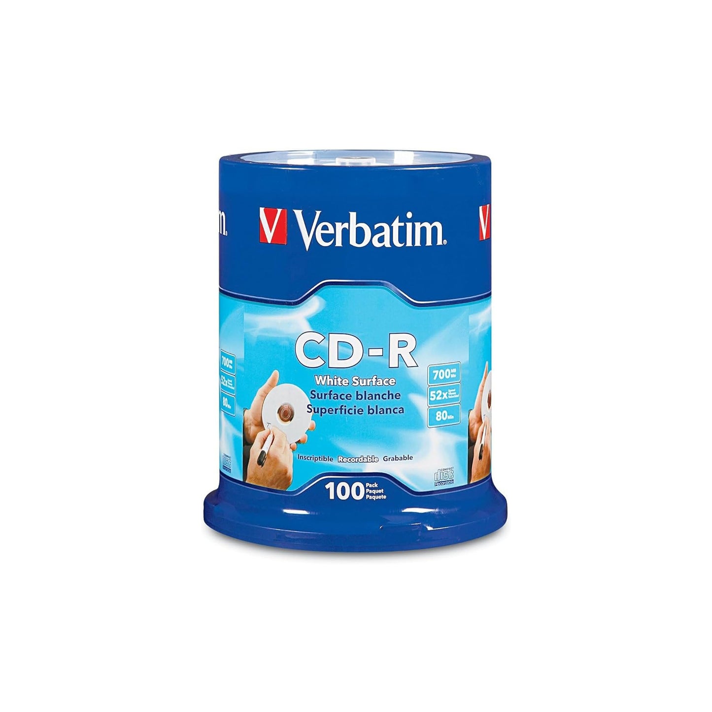 CD Virgen Torre 100 und. CD-R 80min/700mb VERBATIM*