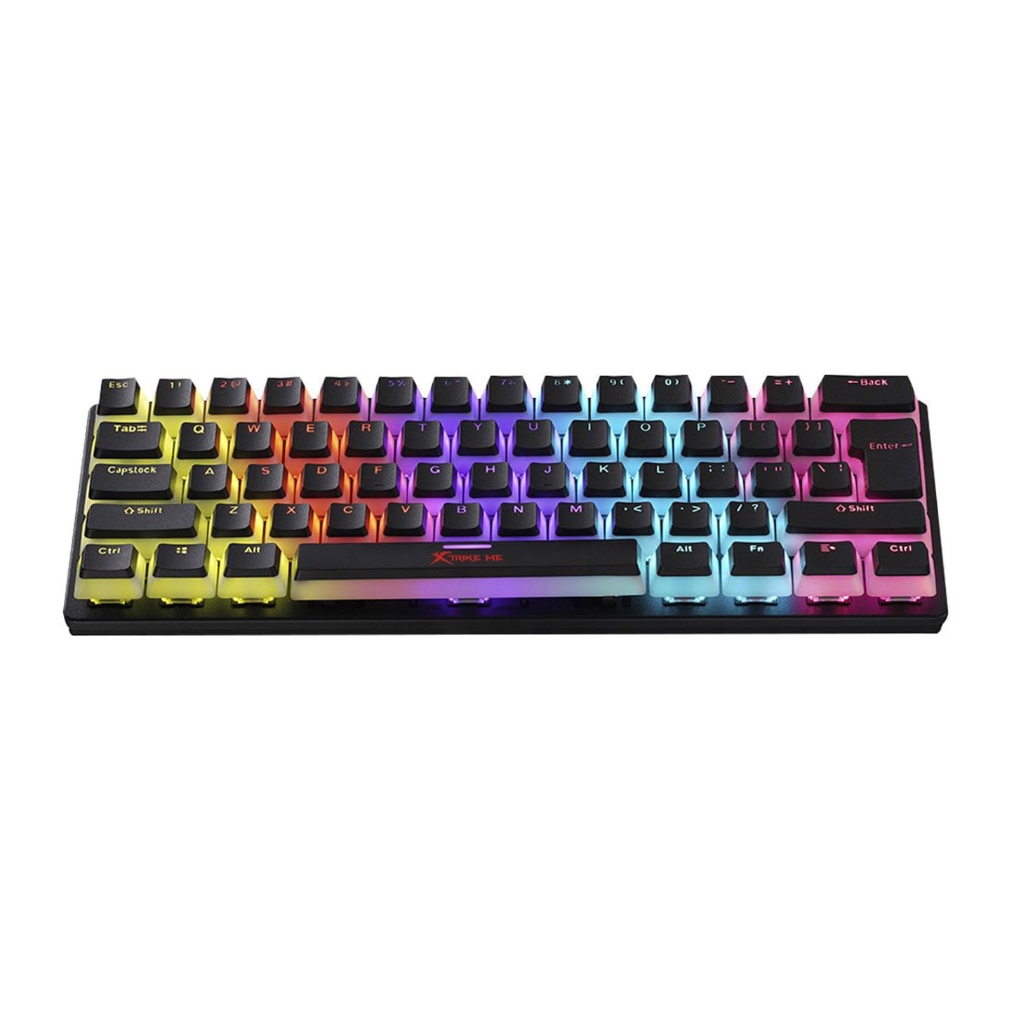 Teclado Mecánico 60% Pudding Switch Blue Ingles GK-985P