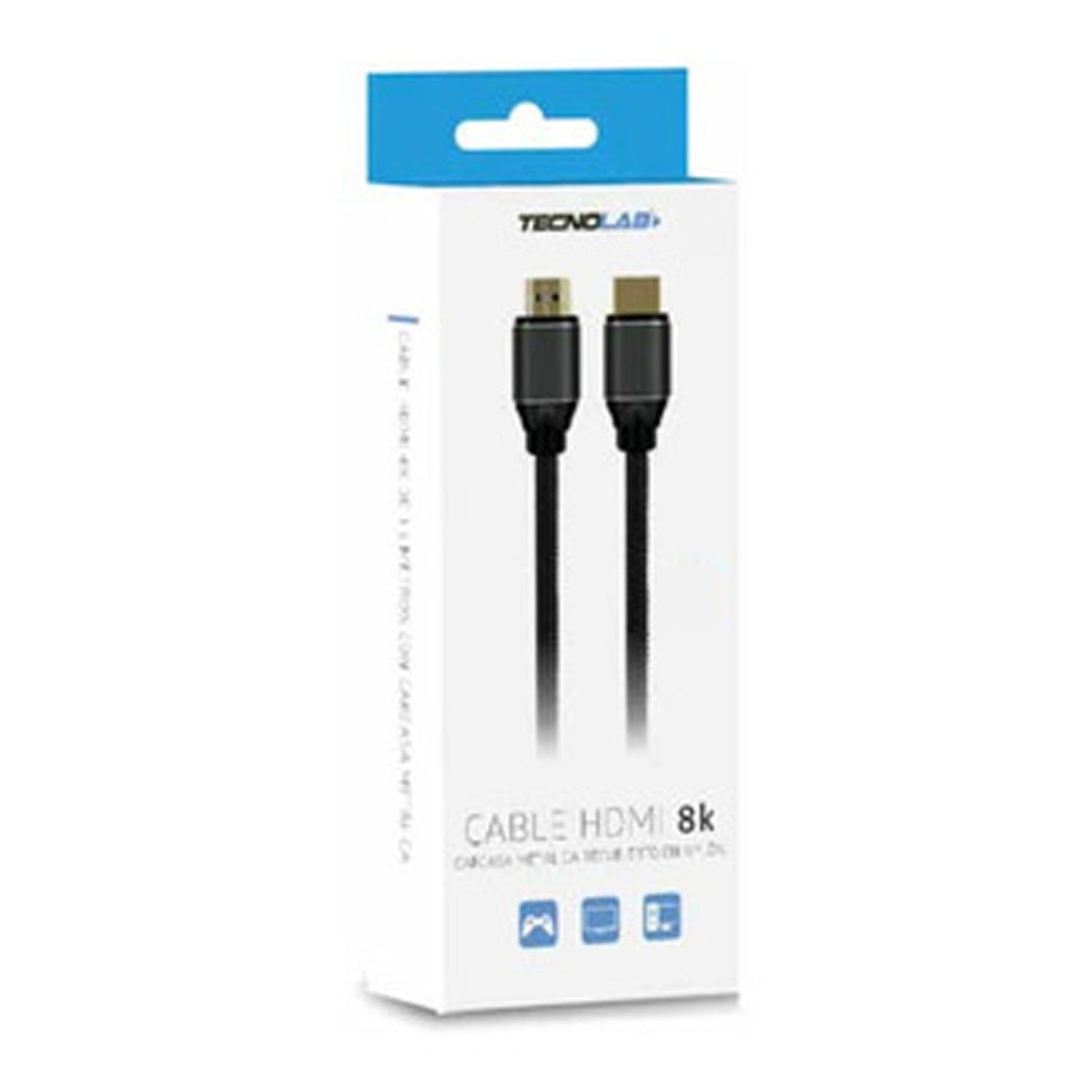 Cable HDMI 2.1V 8K 3 Metros Trenzado TL338 - Crazygames