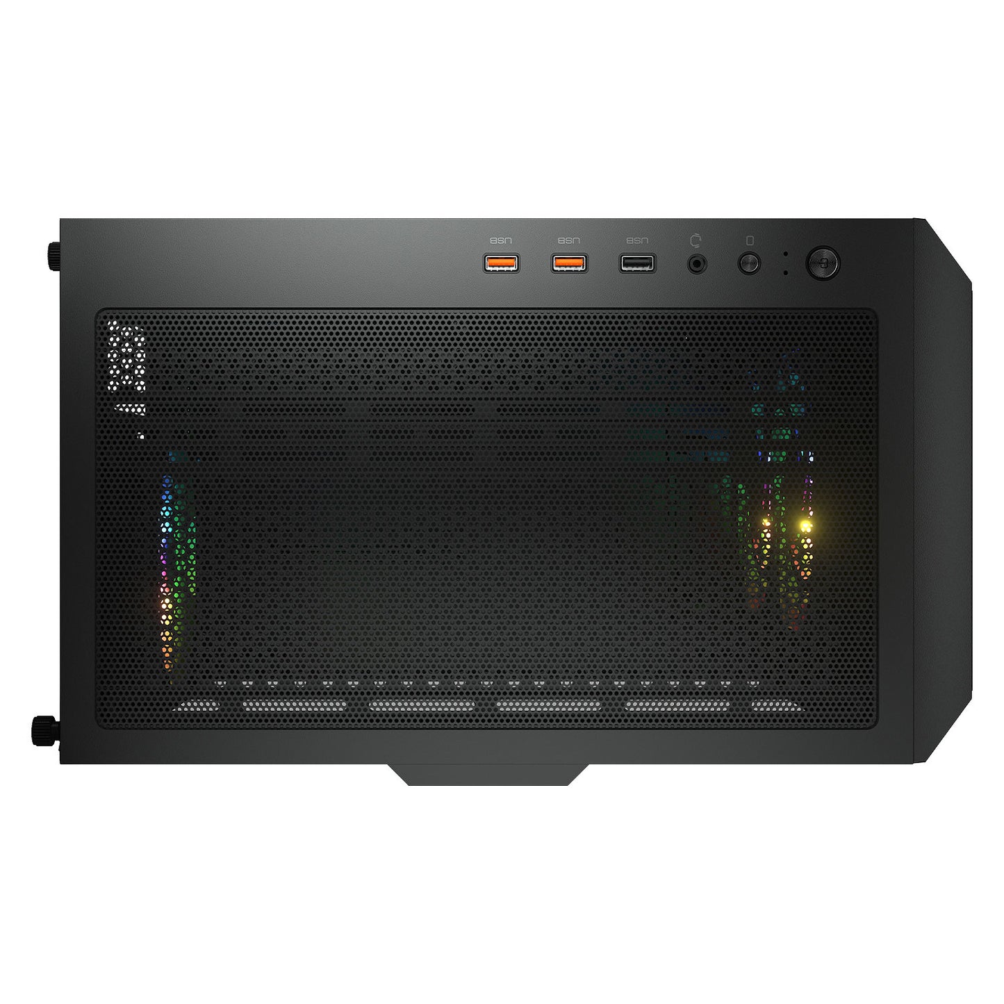 Gabinete Gamer Cougar Duoface Argb Black - 3 Ventiladores*