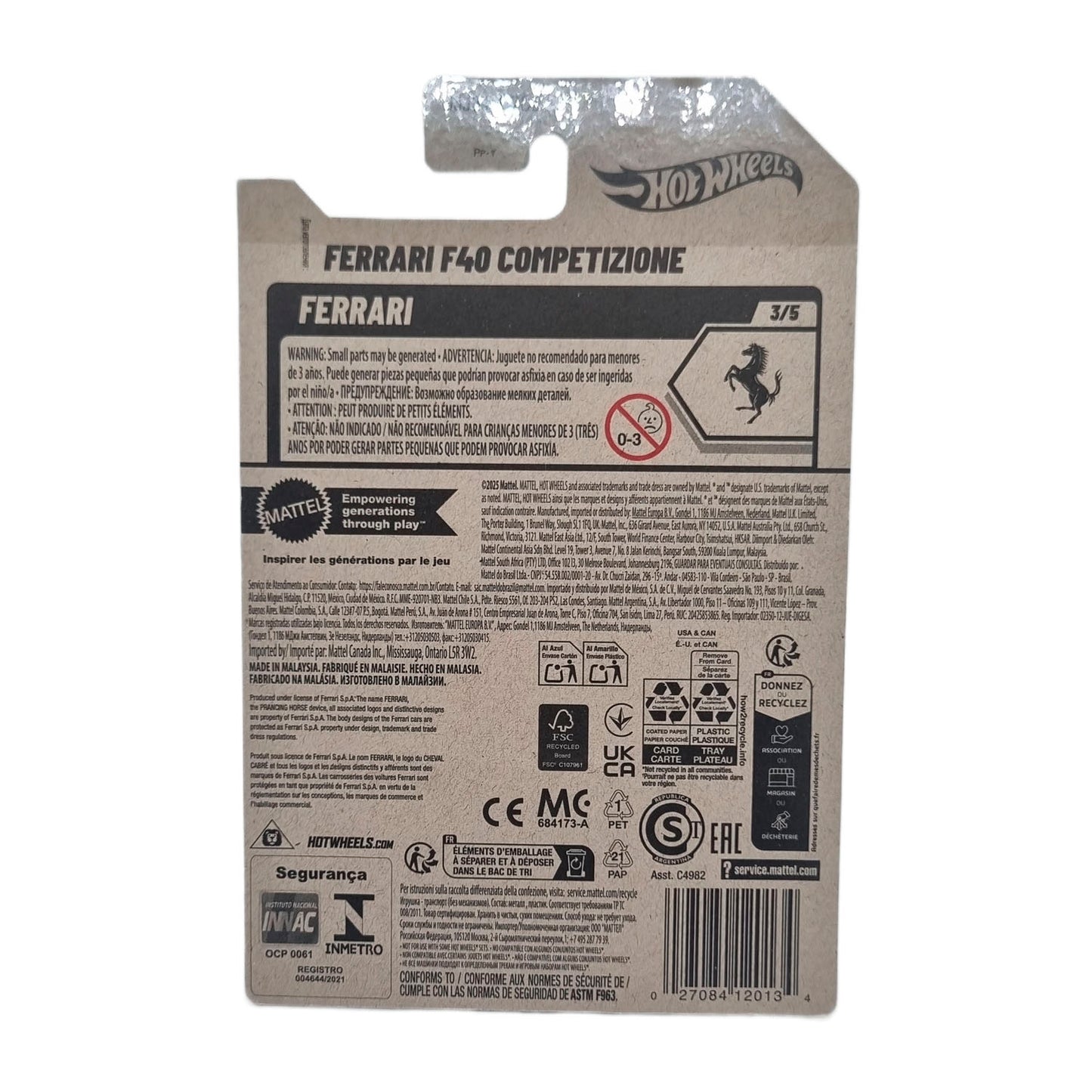 Ferrari F40 Competizione 63/250 - Negro