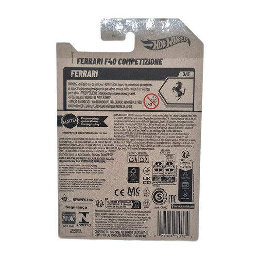 Ferrari F40 Competizione 63/250 - Negro