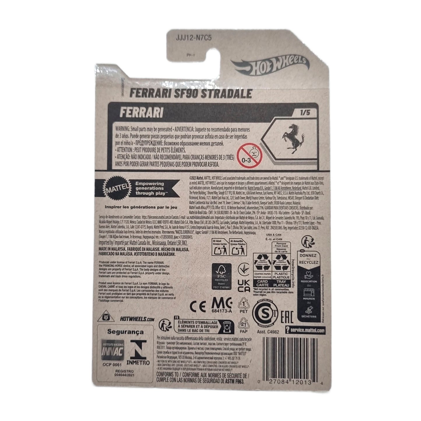 Ferrari SF90 Stradale 41/250 - Azul