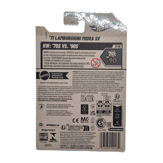 '71 Lamborghini Miura SV 78/250 - Negro