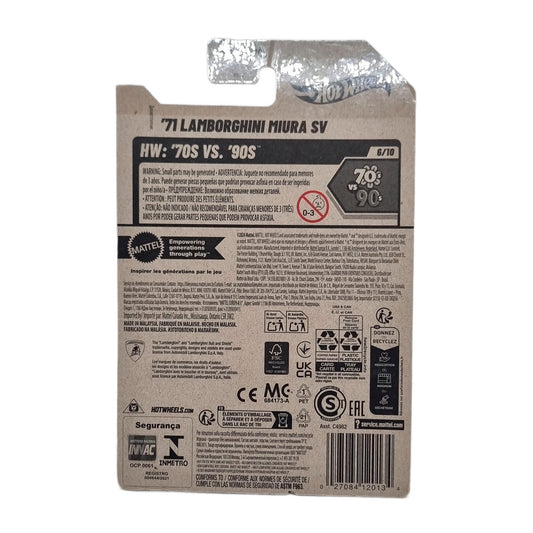 '71 Lamborghini Miura SV 78/250 - Rojo