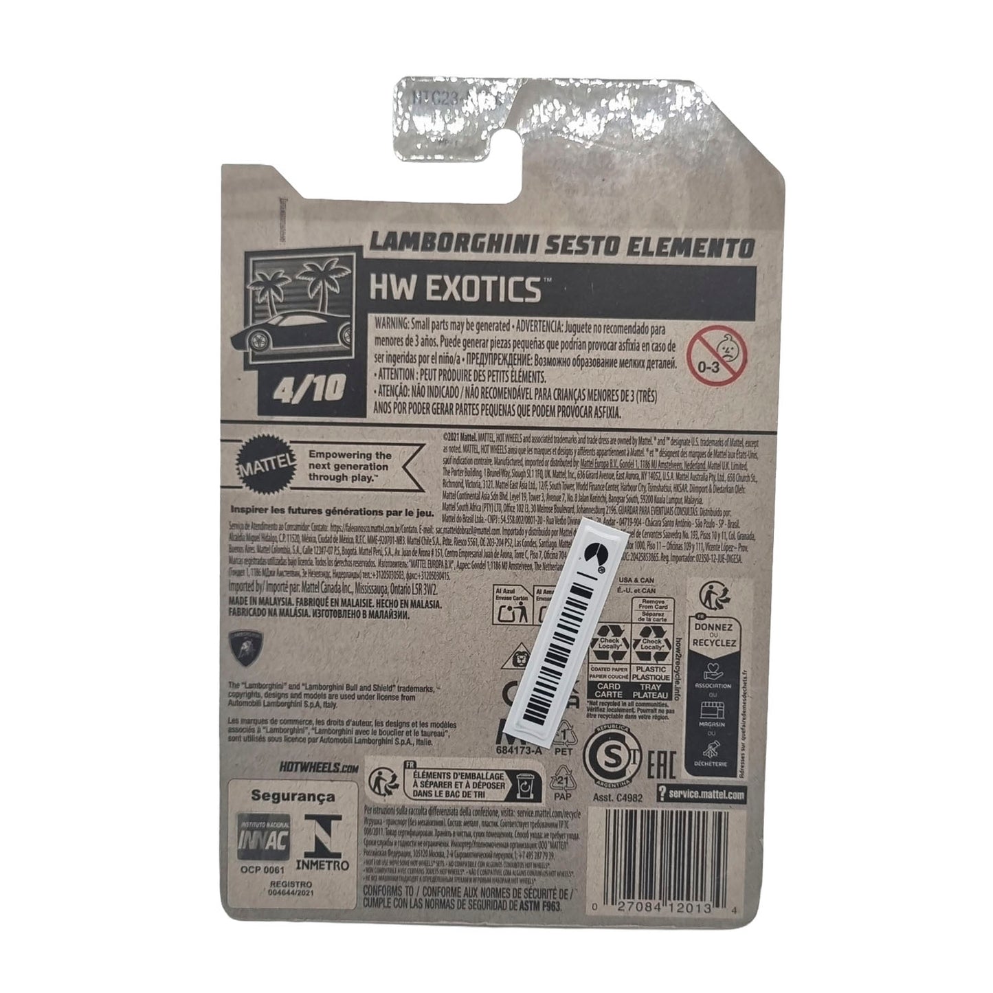 Lamborghini Sesto Elemento 204/250 - Blanco