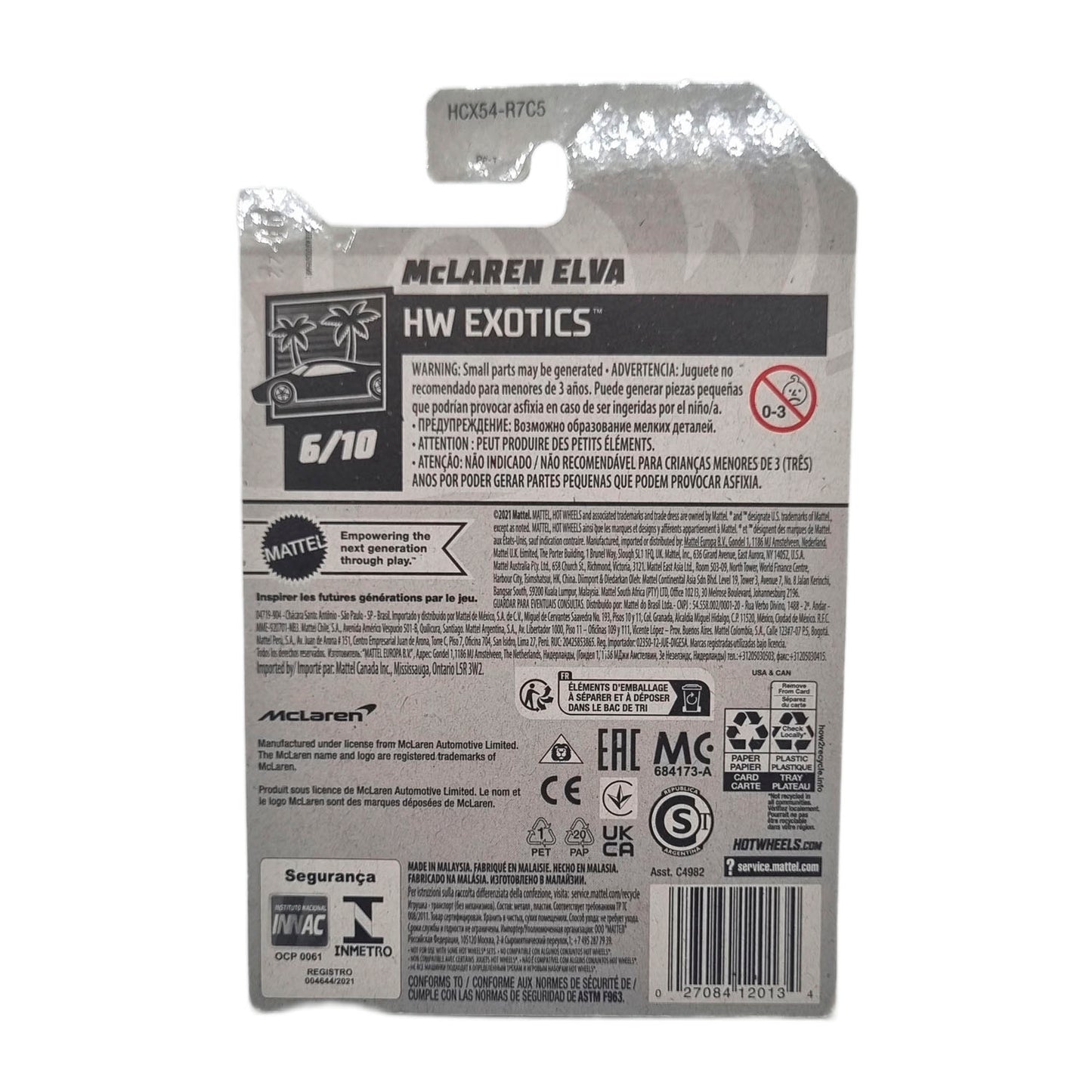 McLaren Elva 203/250 - Azul