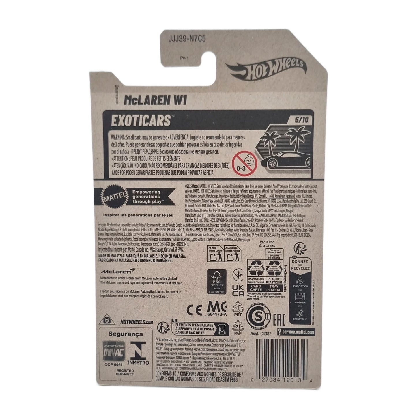 McLaren W1 74/250 - Azul