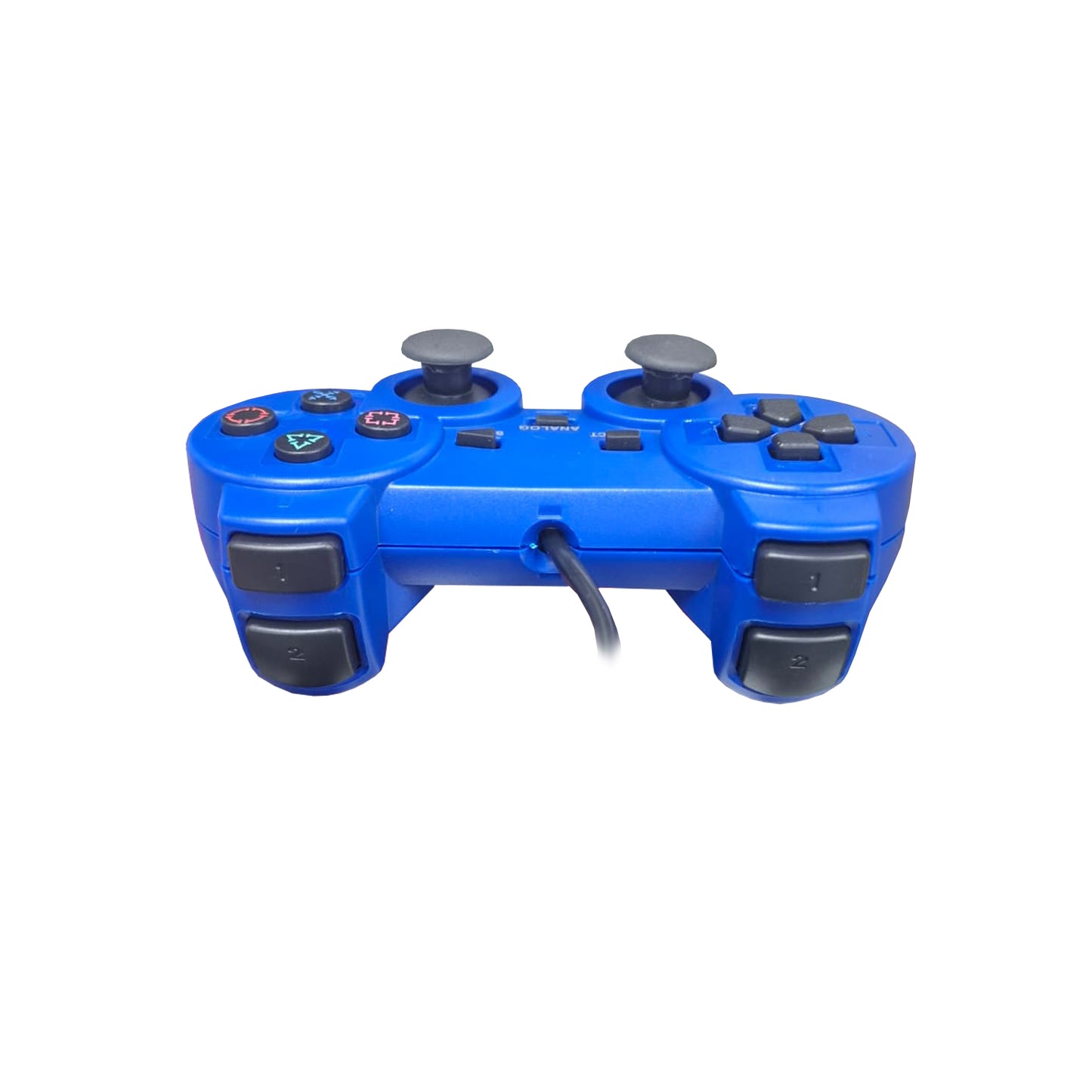 Joystick compatible Ps2 Control Doble Shock Azul