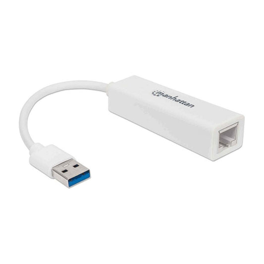 Adaptador Lan Gigabit Ethernet A Usb 3.0 Manhattan