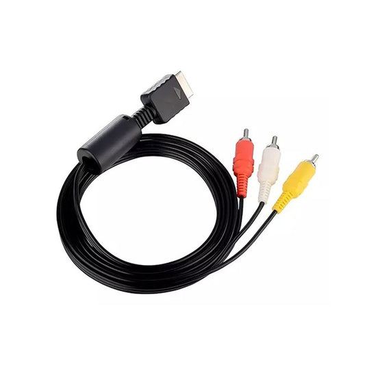 Cable Audio Y Video Compatible Con Consolas Psx/ps2/ps3