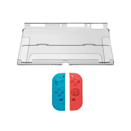Acrílico Desmontable + Silicona Compatible Con Switch Oled