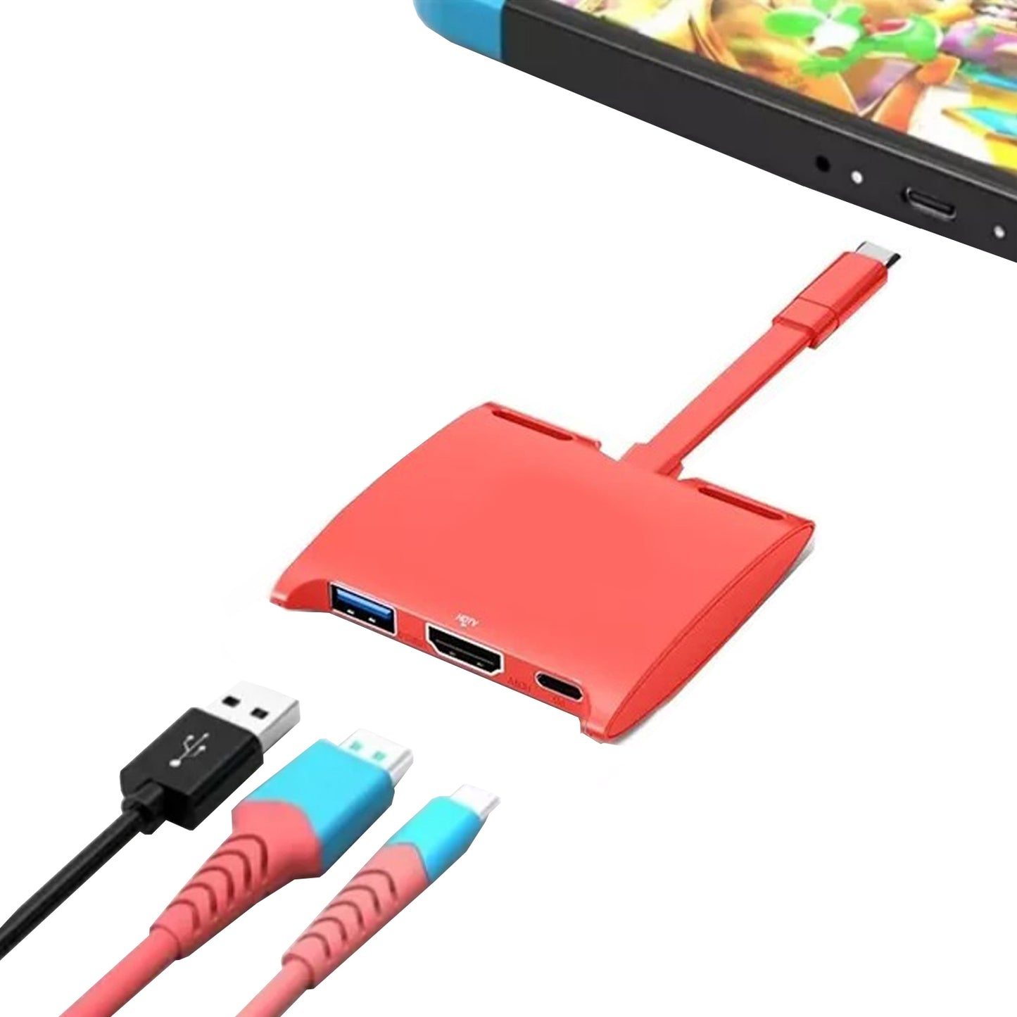 Convertidor De Video - Dock Portatil Para Nintendo Switch