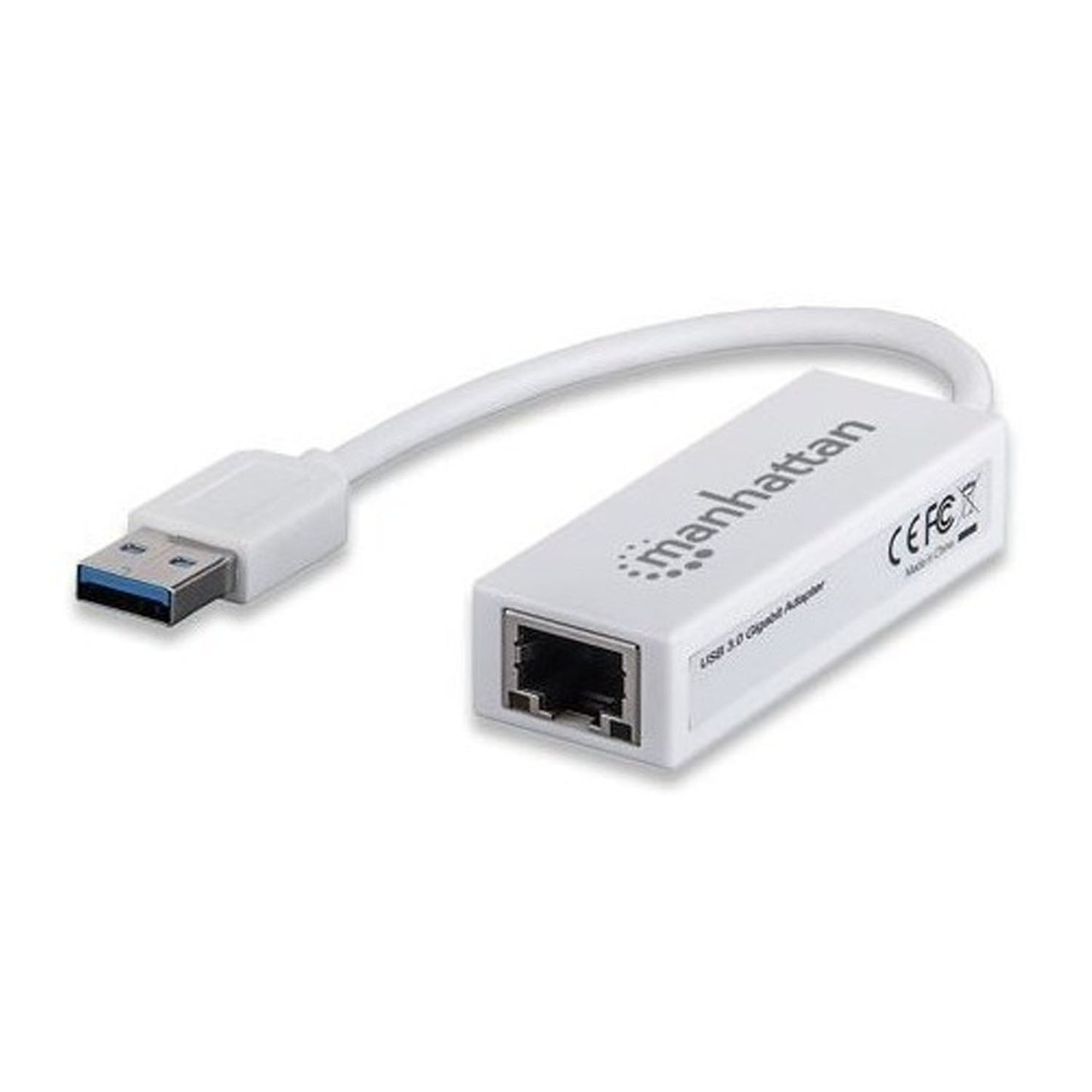 Adaptador Lan Gigabit Ethernet A Usb 3.0 Manhattan
