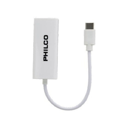 Adaptador Lan Usb Tipo C A Rj45 Red Philco R0092