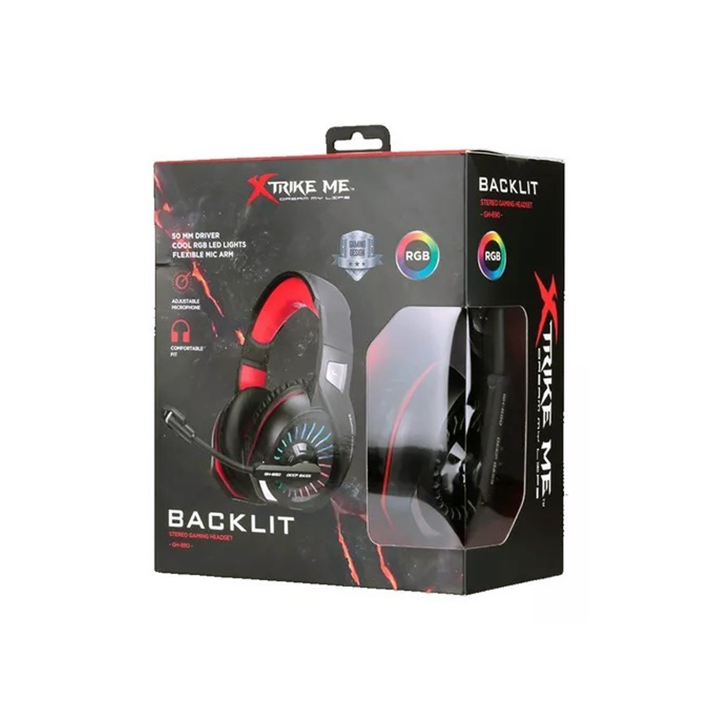Audífono Gamer Rgb Jack 3.5 Xtrike Me GH-890