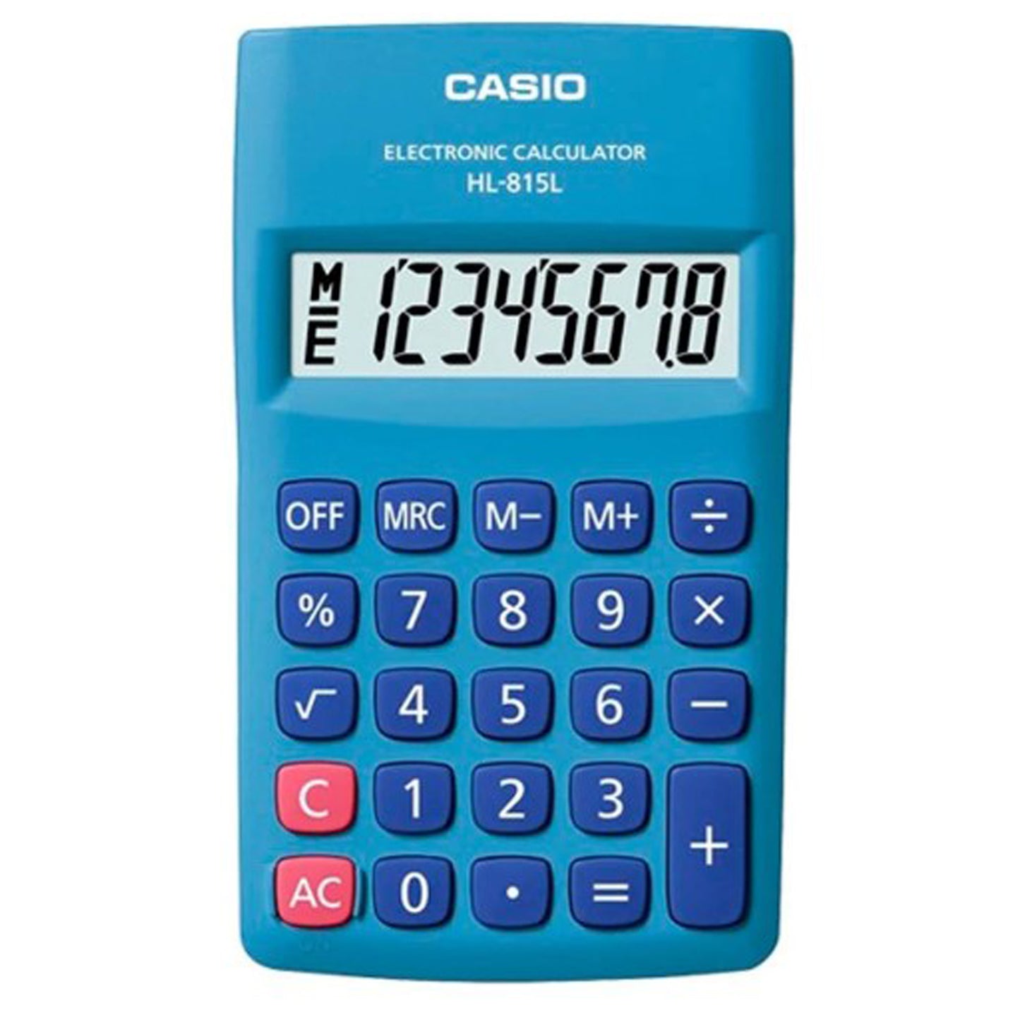 Calculadora De Bolsillo Casio HL-815L Azul - Crazygames