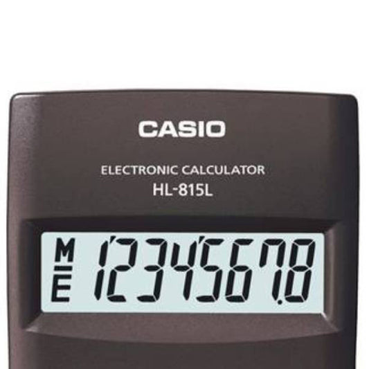 Calculadora De Bolsillo Casio HL-815L Negro - Crazygames