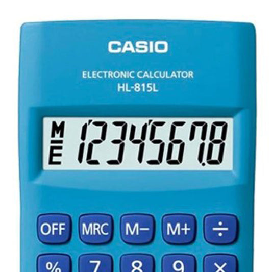 Calculadora De Bolsillo Casio HL-815L Azul - Crazygames