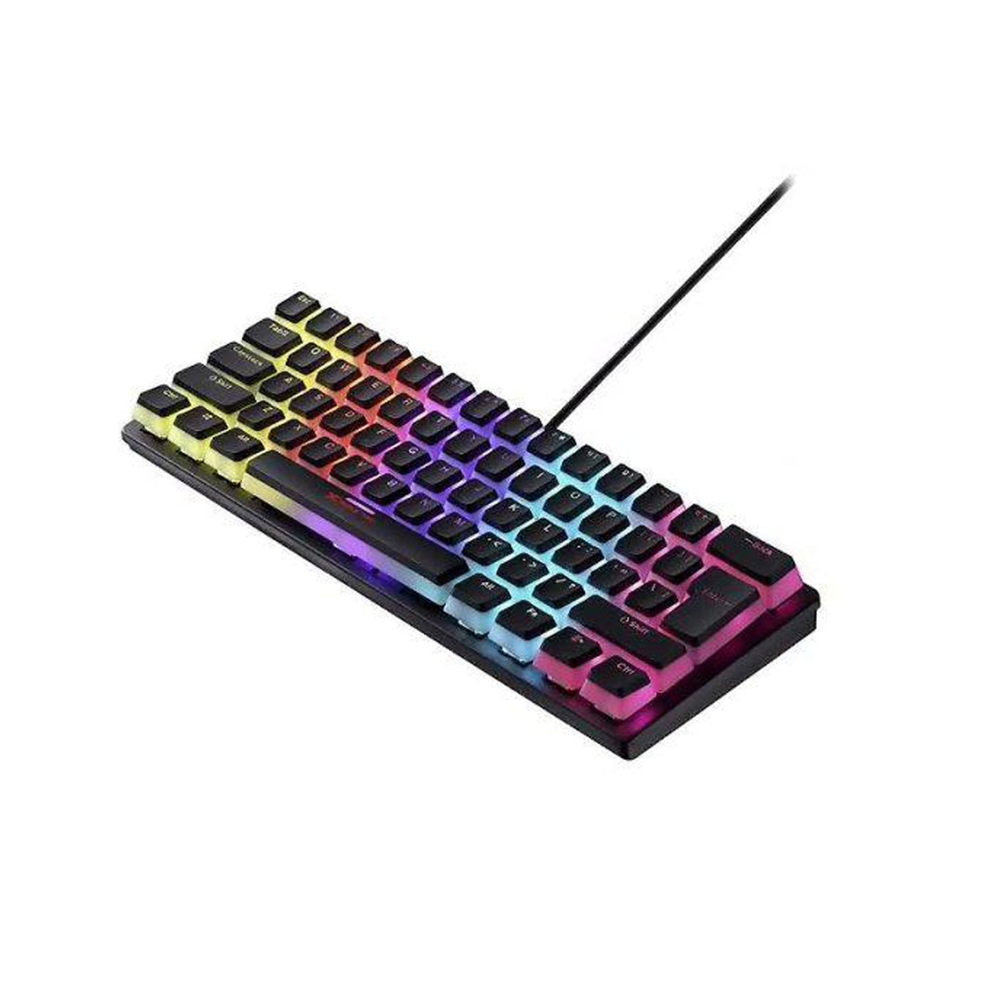 Teclado Mecánico 60% Pudding Switch Blue Ingles GK-985P