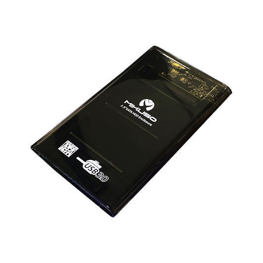 Cofre Para Disco Duro 3.0 Transparente Mikuso Ecs-017