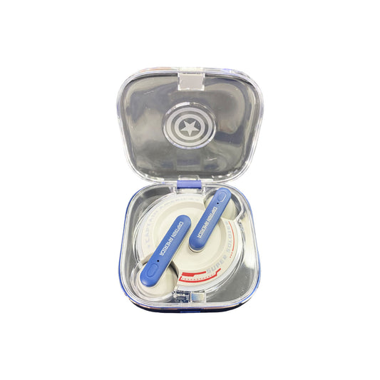 Audifono Bluetooth 5.3 Lenovo QS-28 Marvel Capitan America