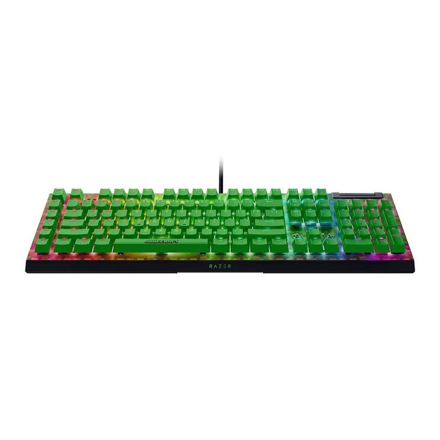 Teclado Mecanico Blackwidow V4 X Edicion Minecraft Green Switch*