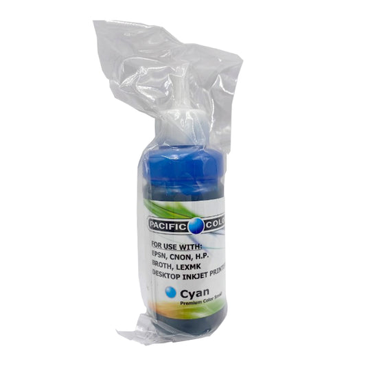 Tinta Para Recarga de Impresoras 100ml Premiun Cyan