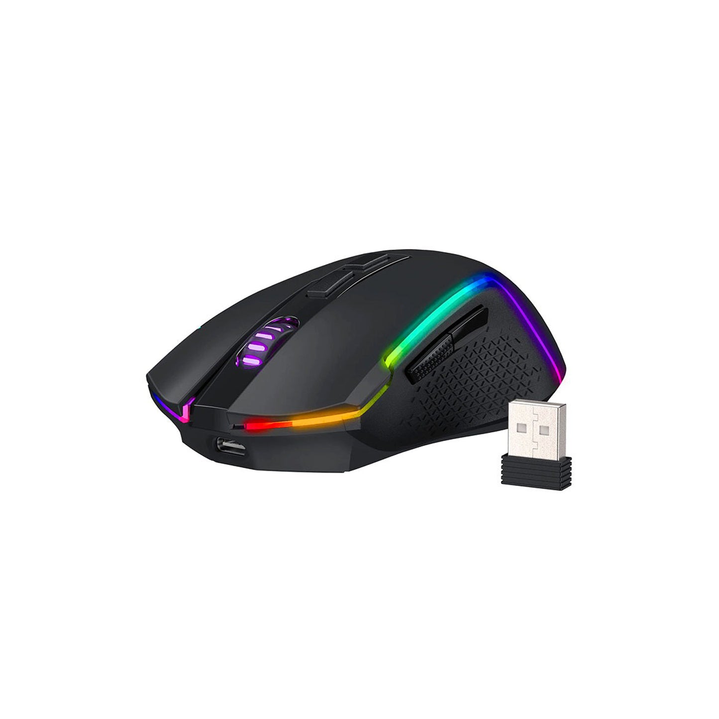 Kit De Mouse Y Teclado Mecanico Inalambricos Redragon S136