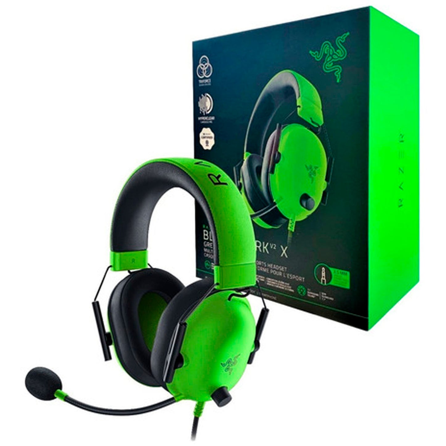 Audifonos Gamer Razer Blackshark V2 X Green*