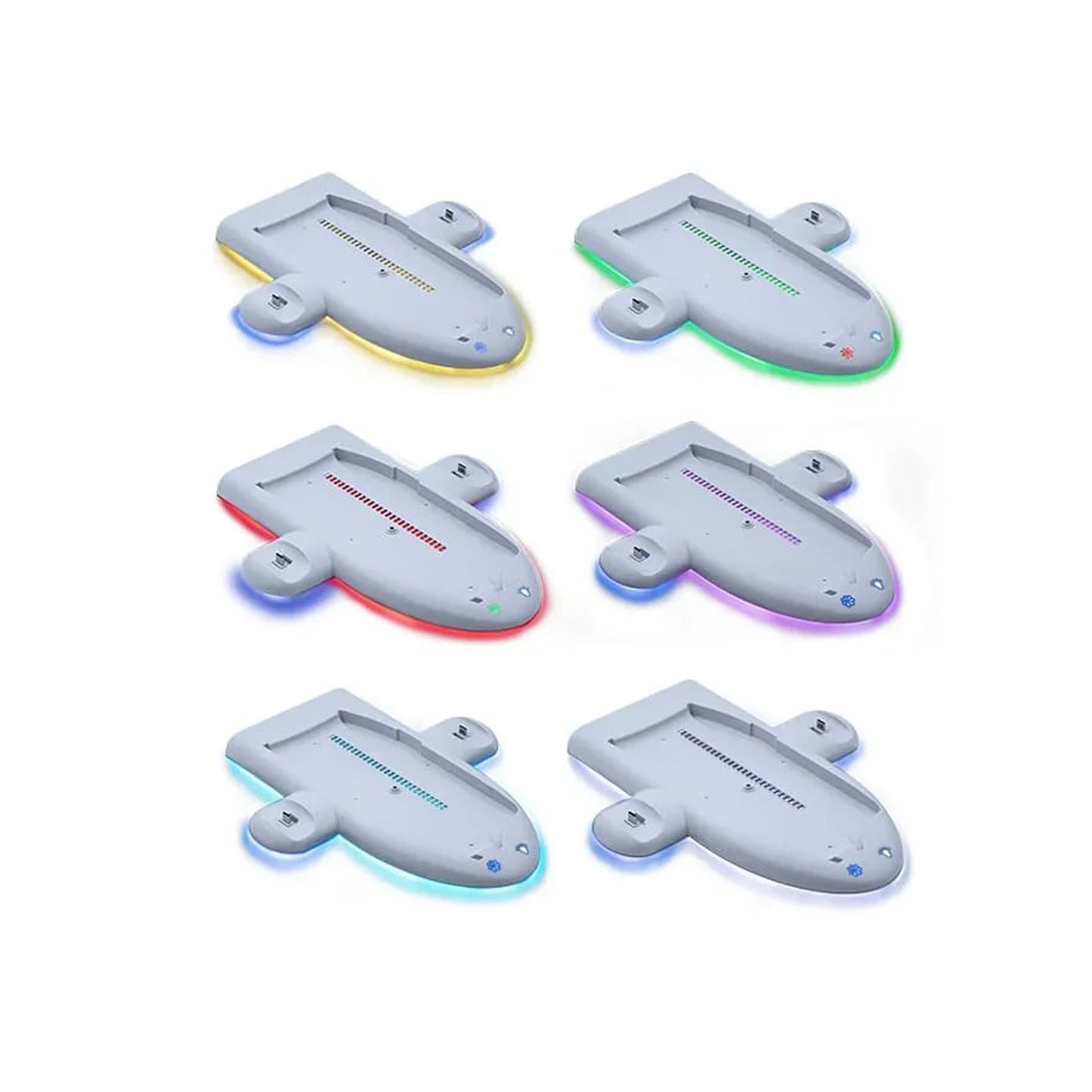 Base Soporte Para Ps5 Slim Con Refrigeración Y Carga (Con o sin Disco)