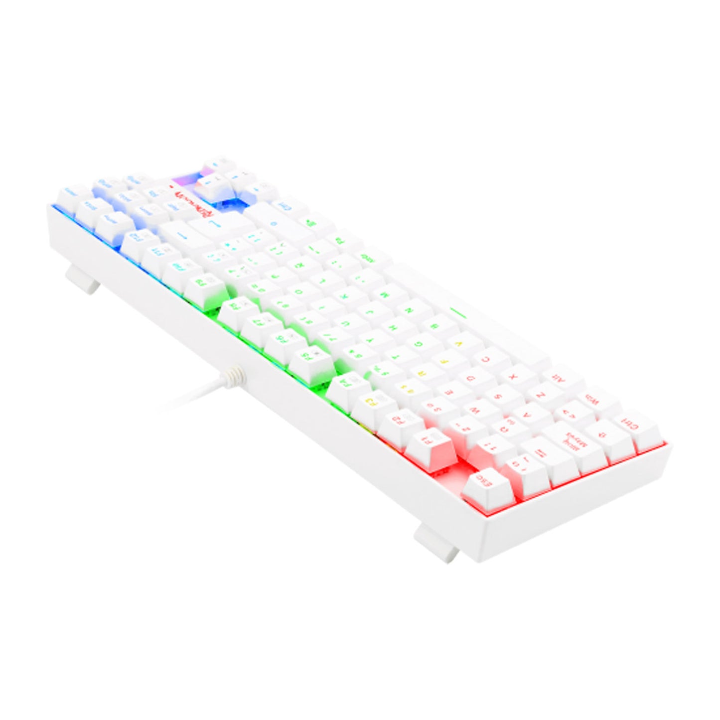 Teclado Mecanico Kumara White K552W-RGB Español Switch Blue