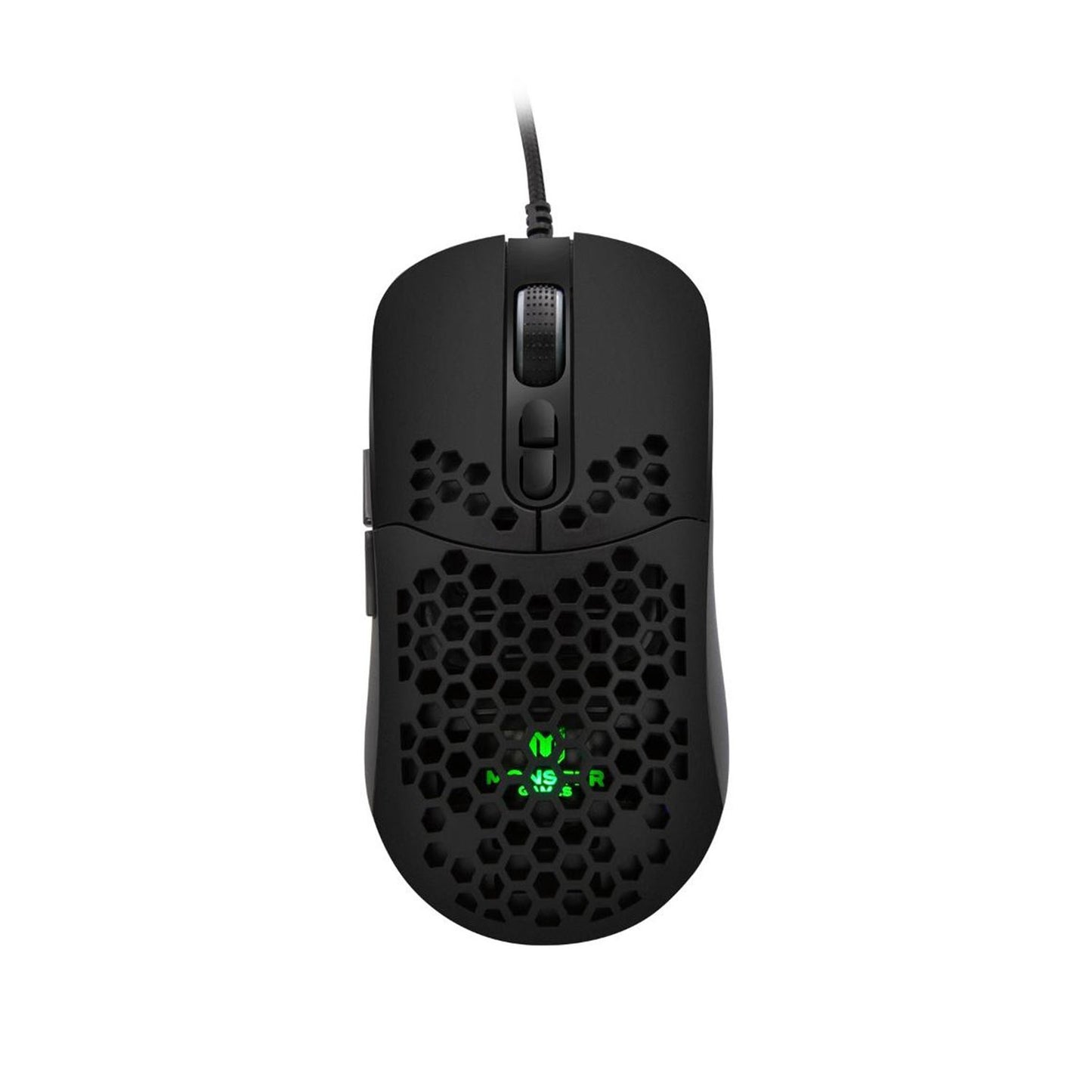 Mouse Gamer Ultraliviano Monster M5062 Honeycomb 6400 dpi