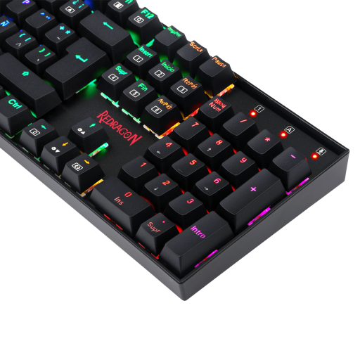 Teclado Mecanico Redragon Mitra K551 Rgb Sw Red Español