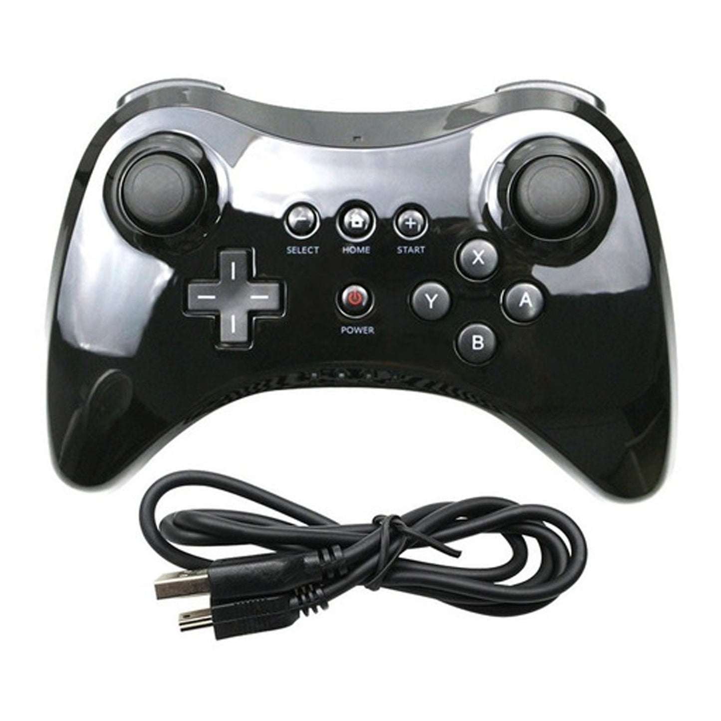 Control Pro Oem Compatible Con Wii U Negro - Crazygames