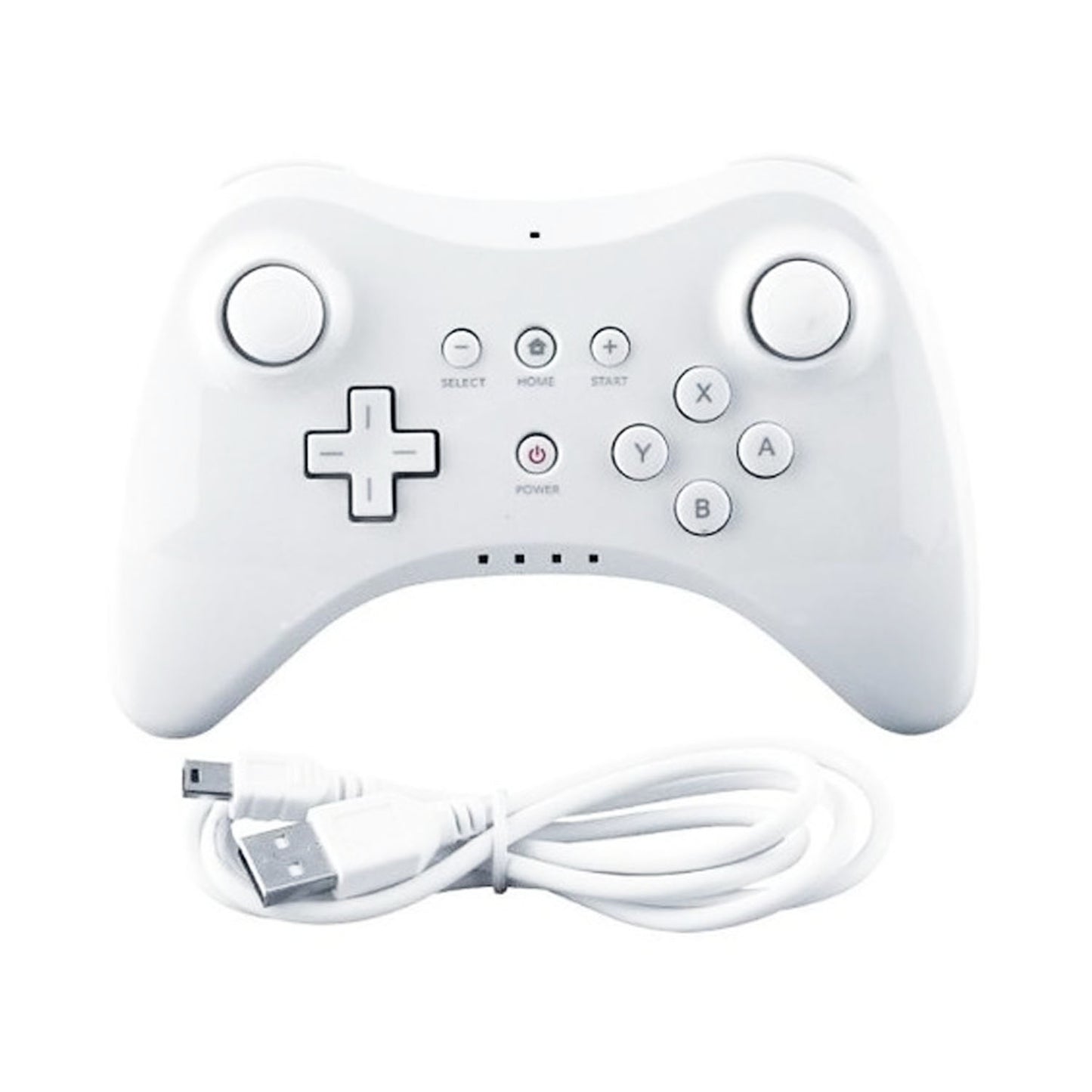 Control Pro Oem Compatible con Wii U Blanco - Crazygames