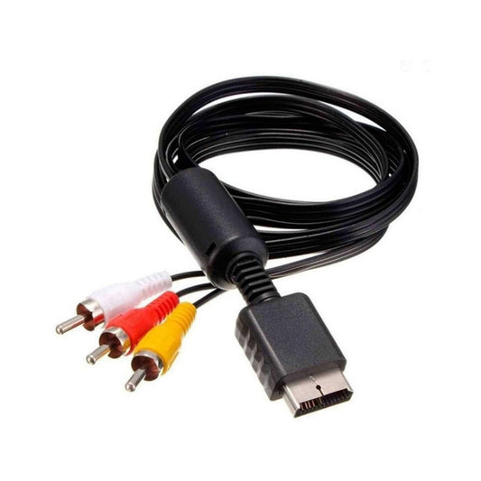 Cable Audio Y Video Compatible Con Consolas Psx/ps2/ps3
