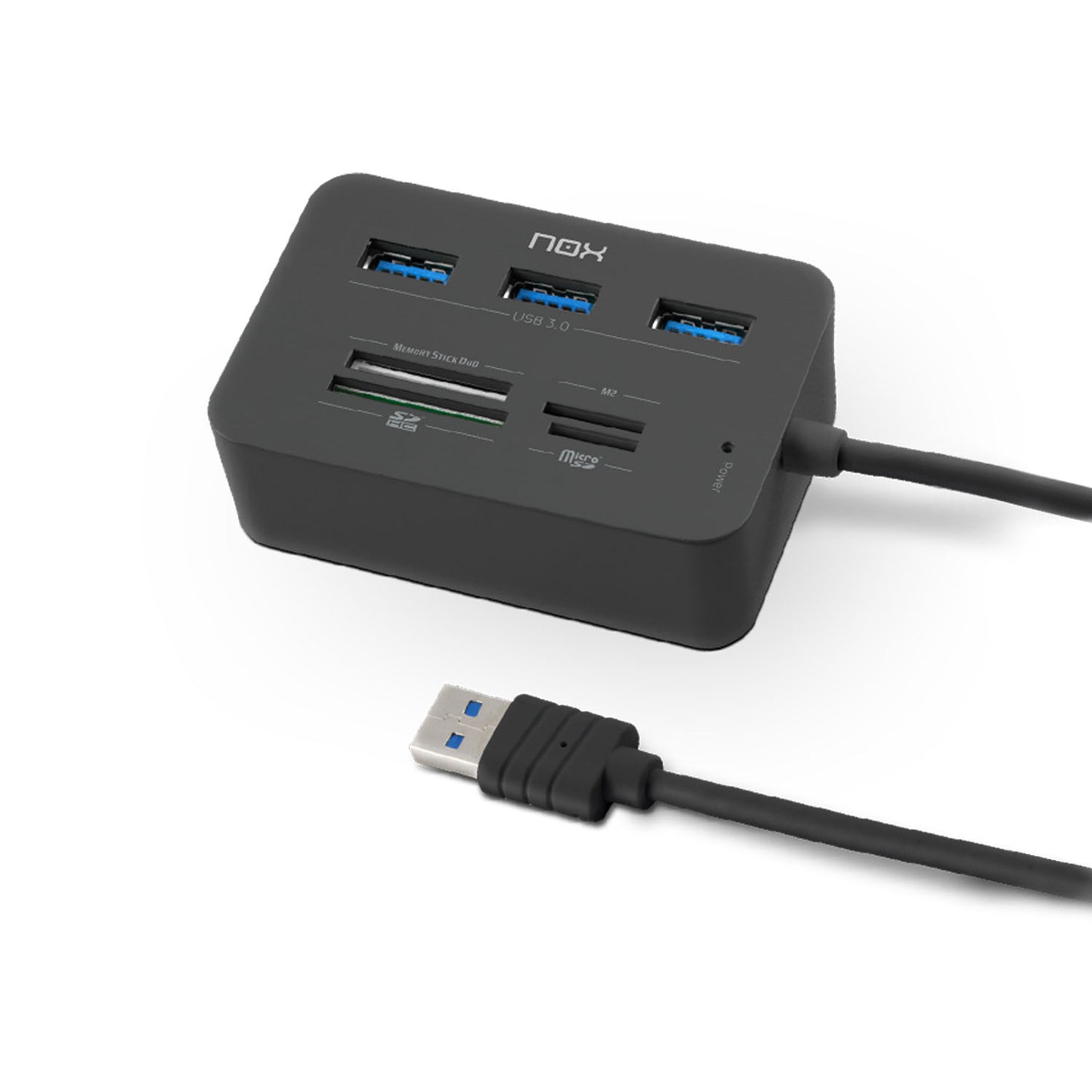 Lector de tarjetas Nox Reader One + Hub USB 3.0*