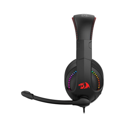 Audífonos Gamer Cronus H-211-RGB Conexion Jack 3.5 + Usb