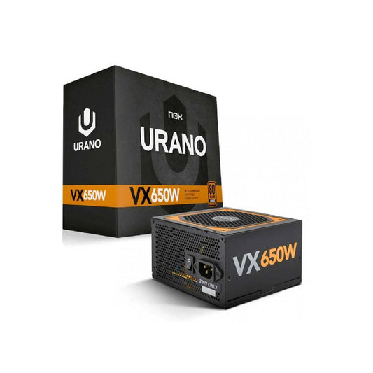 Fuente De Poder Certificada Nox Urano VX 650w 80+ Bronze*