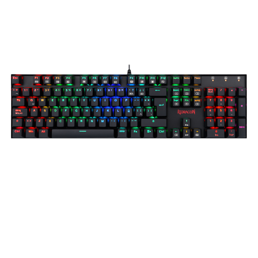 Teclado Mecanico Redragon Mitra K551 Rgb Sw Red Español