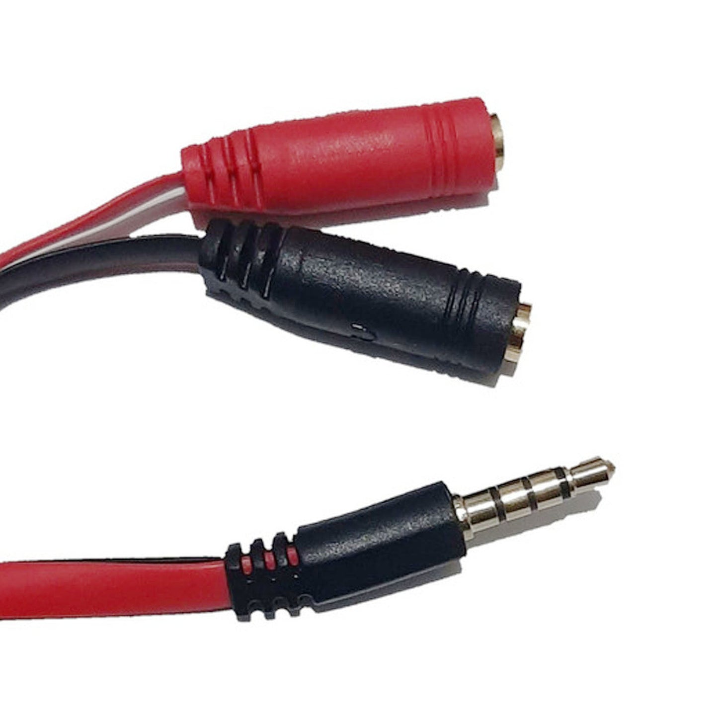 Splitter Cable 2 A 1 Audio 3.5 Sonido Y Micrófono